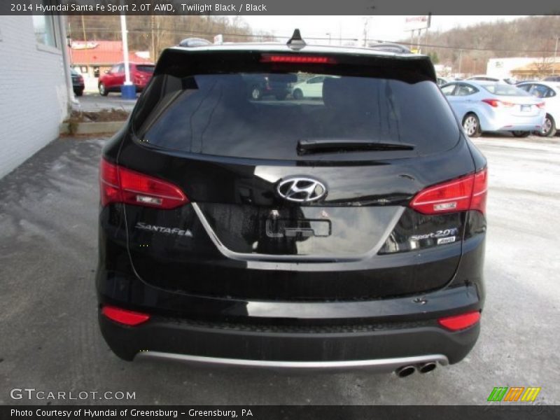 Twilight Black / Black 2014 Hyundai Santa Fe Sport 2.0T AWD