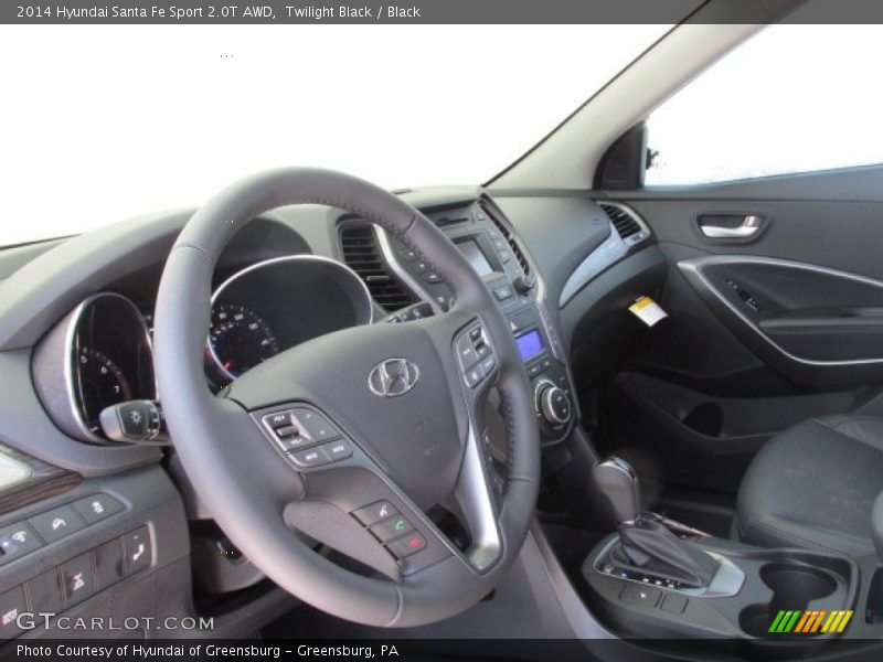 Twilight Black / Black 2014 Hyundai Santa Fe Sport 2.0T AWD