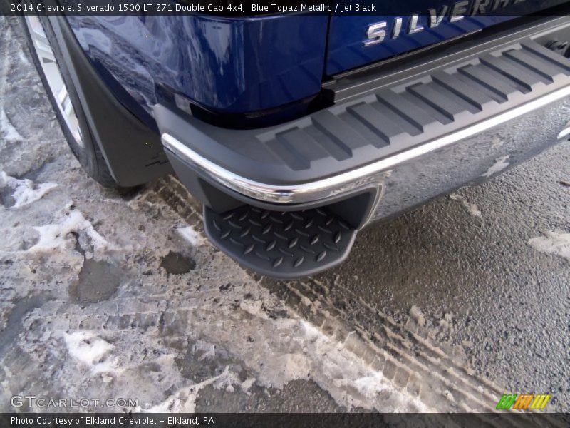 Blue Topaz Metallic / Jet Black 2014 Chevrolet Silverado 1500 LT Z71 Double Cab 4x4