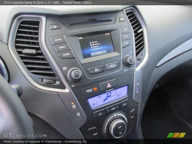 Controls of 2014 Santa Fe Sport 2.0T AWD