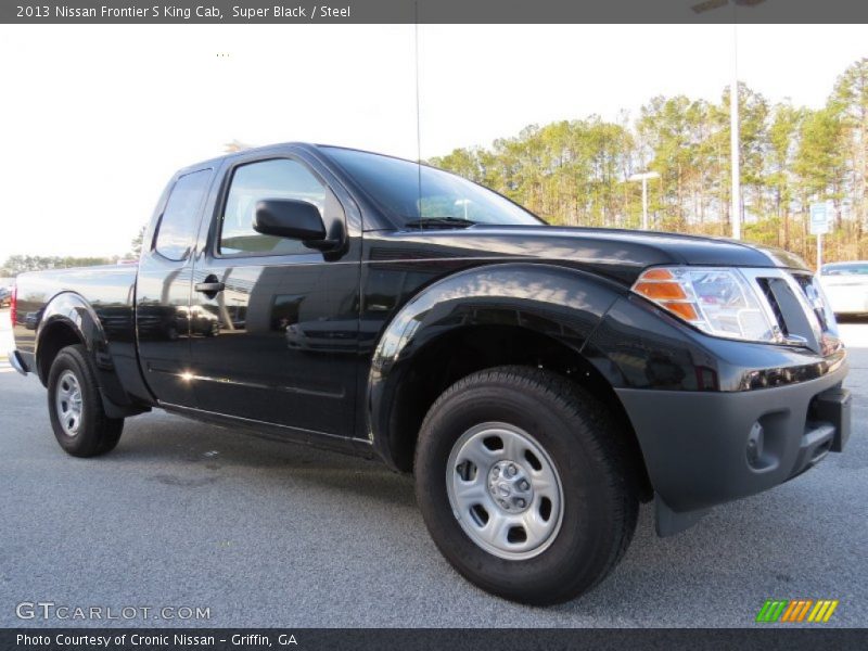 Super Black / Steel 2013 Nissan Frontier S King Cab