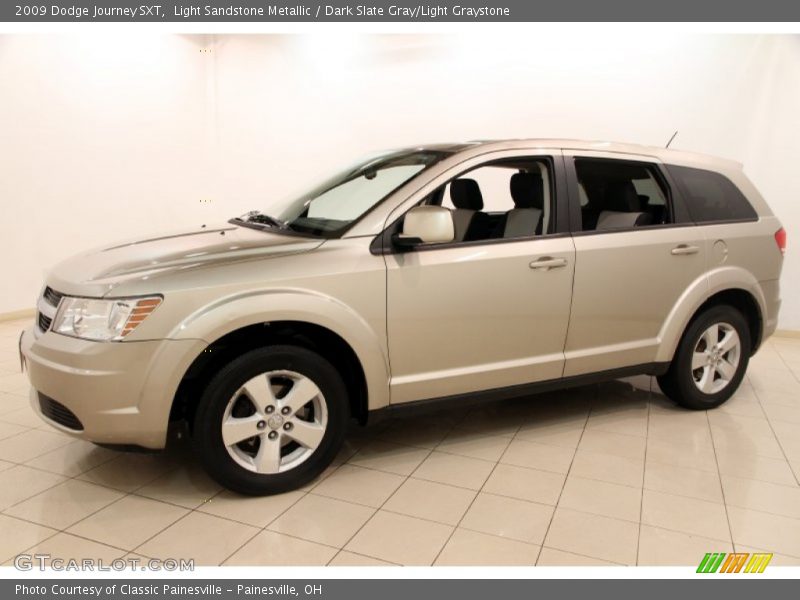 Light Sandstone Metallic / Dark Slate Gray/Light Graystone 2009 Dodge Journey SXT