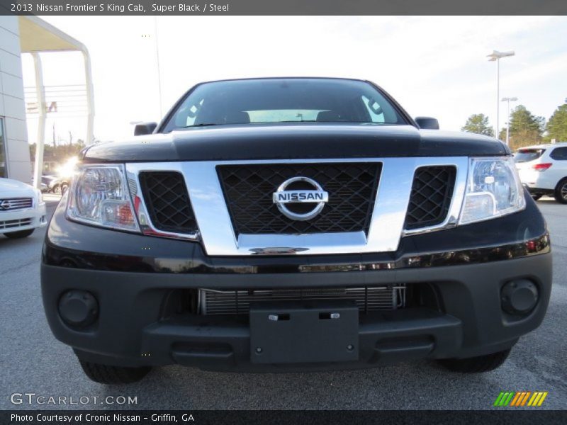 Super Black / Steel 2013 Nissan Frontier S King Cab