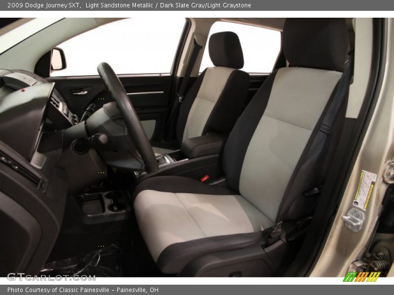 Light Sandstone Metallic / Dark Slate Gray/Light Graystone 2009 Dodge Journey SXT