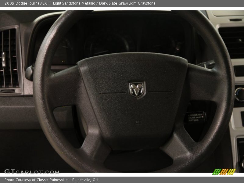 Light Sandstone Metallic / Dark Slate Gray/Light Graystone 2009 Dodge Journey SXT