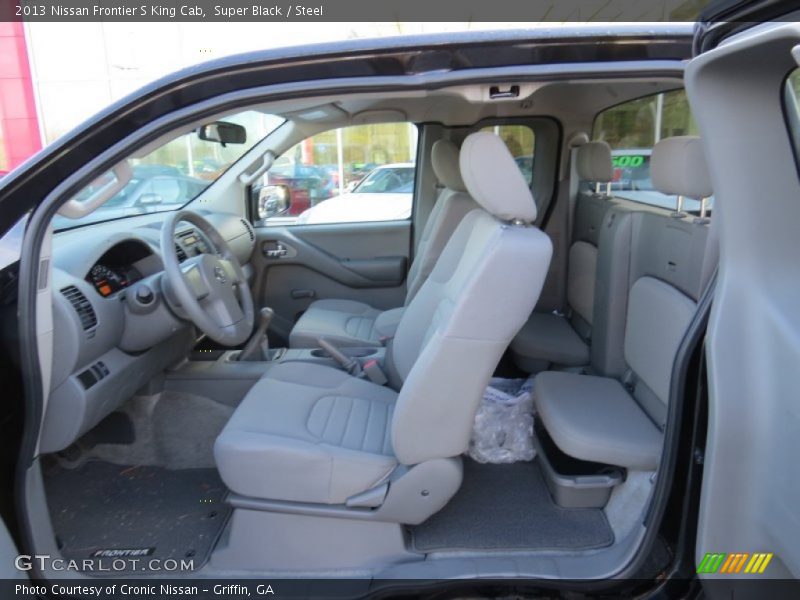 Super Black / Steel 2013 Nissan Frontier S King Cab