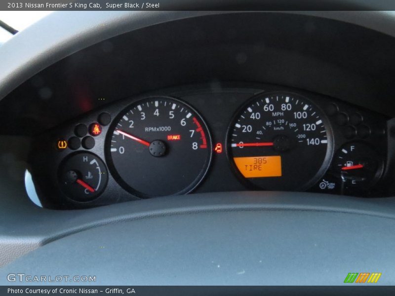 Super Black / Steel 2013 Nissan Frontier S King Cab