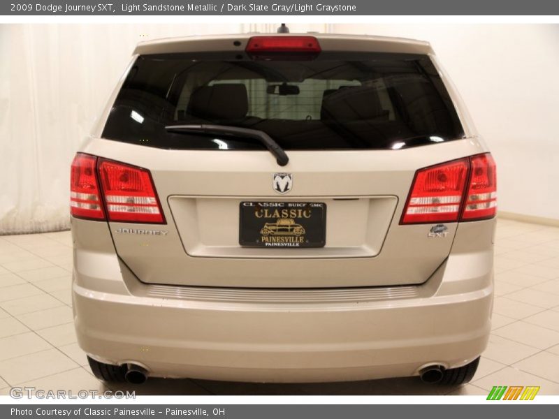 Light Sandstone Metallic / Dark Slate Gray/Light Graystone 2009 Dodge Journey SXT