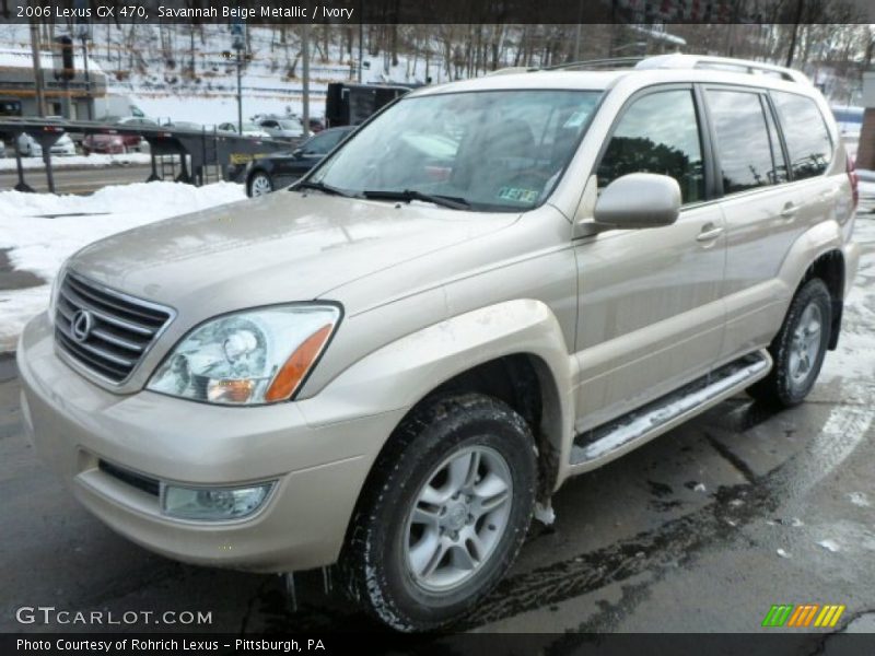 Savannah Beige Metallic / Ivory 2006 Lexus GX 470