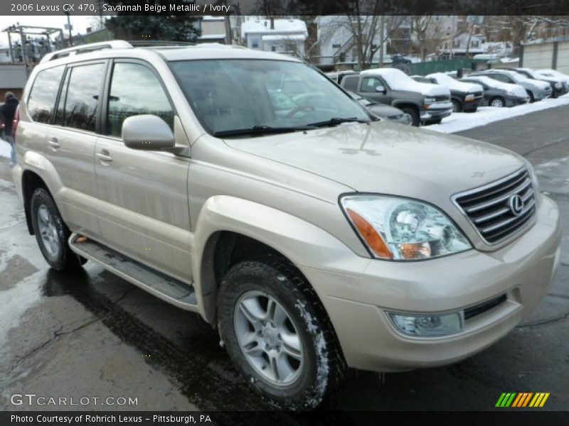 Savannah Beige Metallic / Ivory 2006 Lexus GX 470