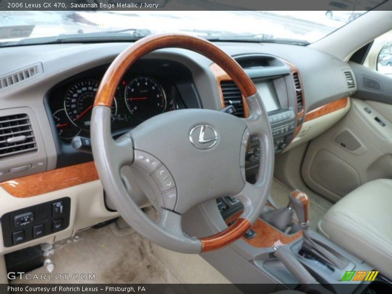 Savannah Beige Metallic / Ivory 2006 Lexus GX 470