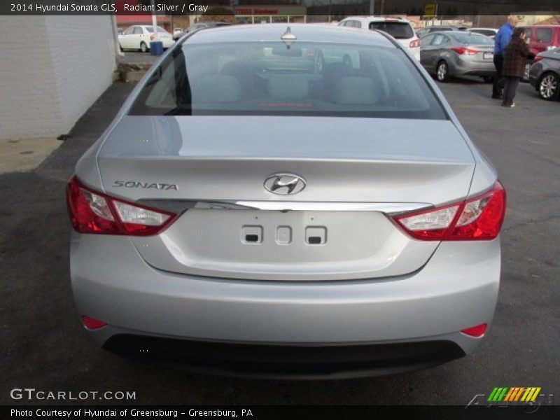 Radiant Silver / Gray 2014 Hyundai Sonata GLS