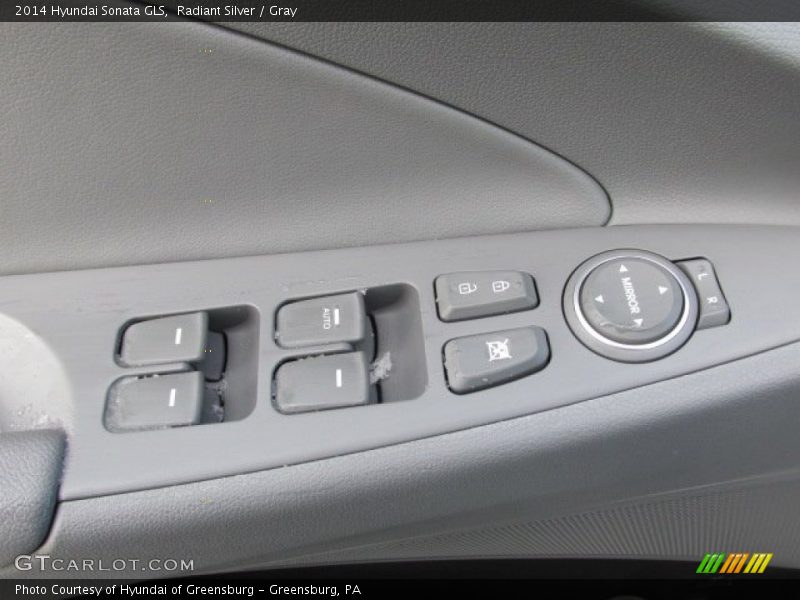 Radiant Silver / Gray 2014 Hyundai Sonata GLS