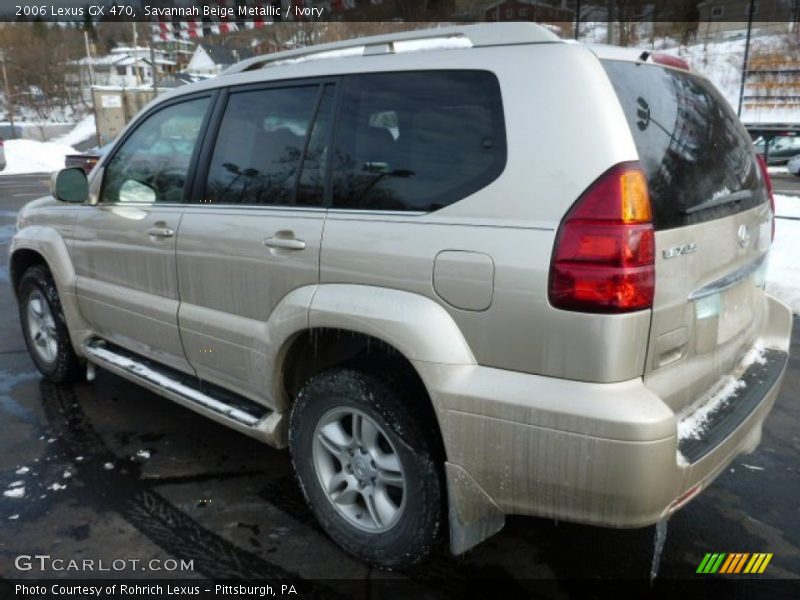 Savannah Beige Metallic / Ivory 2006 Lexus GX 470