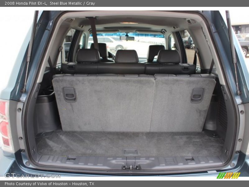 Steel Blue Metallic / Gray 2008 Honda Pilot EX-L