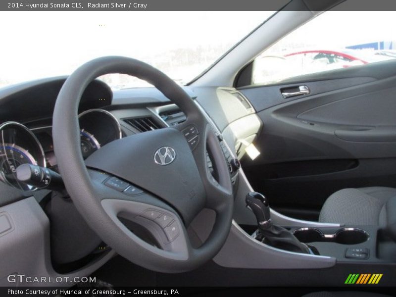 Radiant Silver / Gray 2014 Hyundai Sonata GLS