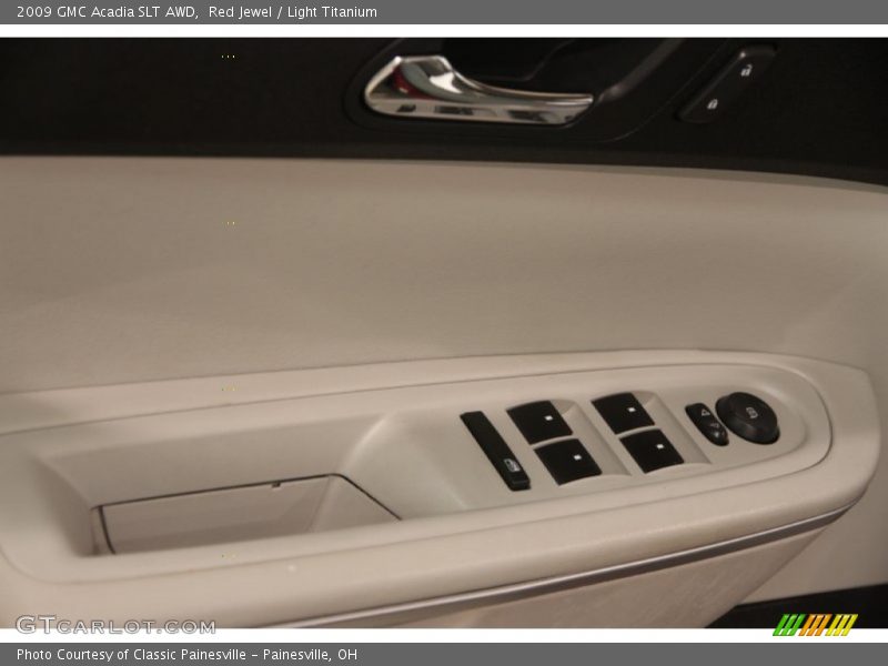 Red Jewel / Light Titanium 2009 GMC Acadia SLT AWD
