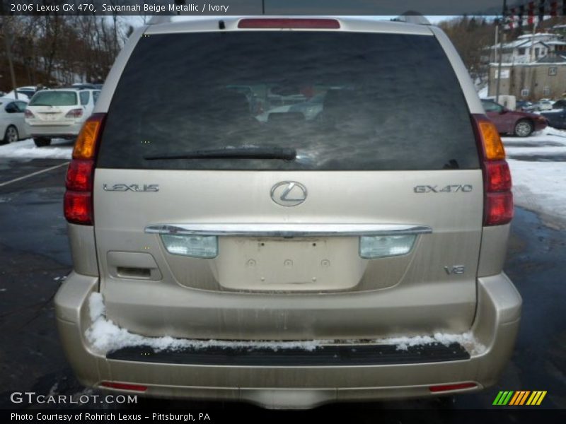 Savannah Beige Metallic / Ivory 2006 Lexus GX 470