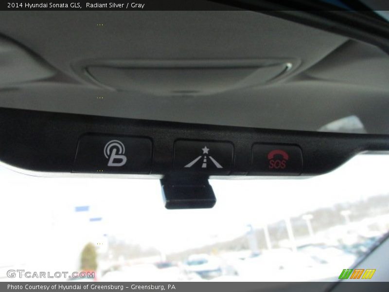 Radiant Silver / Gray 2014 Hyundai Sonata GLS