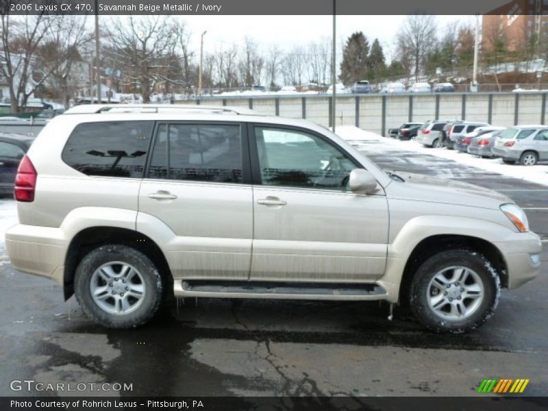 Savannah Beige Metallic / Ivory 2006 Lexus GX 470