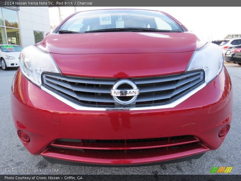 Red Brick / Charcoal 2014 Nissan Versa Note SV