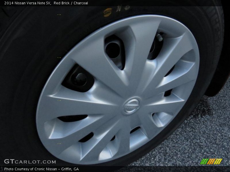 Red Brick / Charcoal 2014 Nissan Versa Note SV