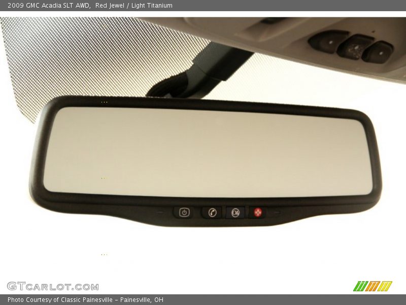 Red Jewel / Light Titanium 2009 GMC Acadia SLT AWD