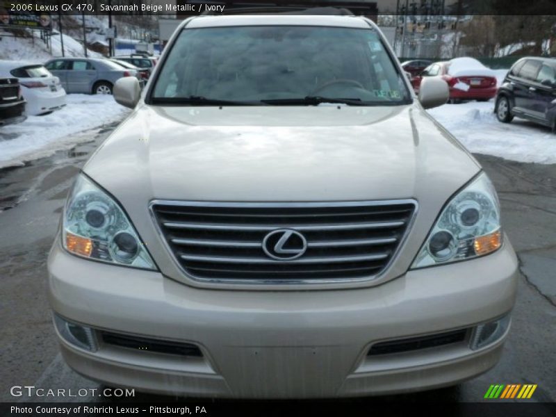 Savannah Beige Metallic / Ivory 2006 Lexus GX 470