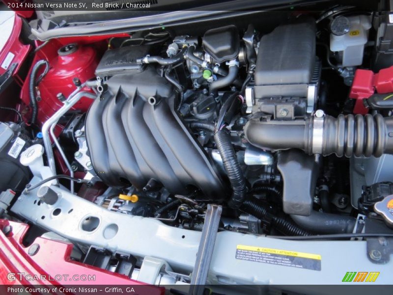 Red Brick / Charcoal 2014 Nissan Versa Note SV