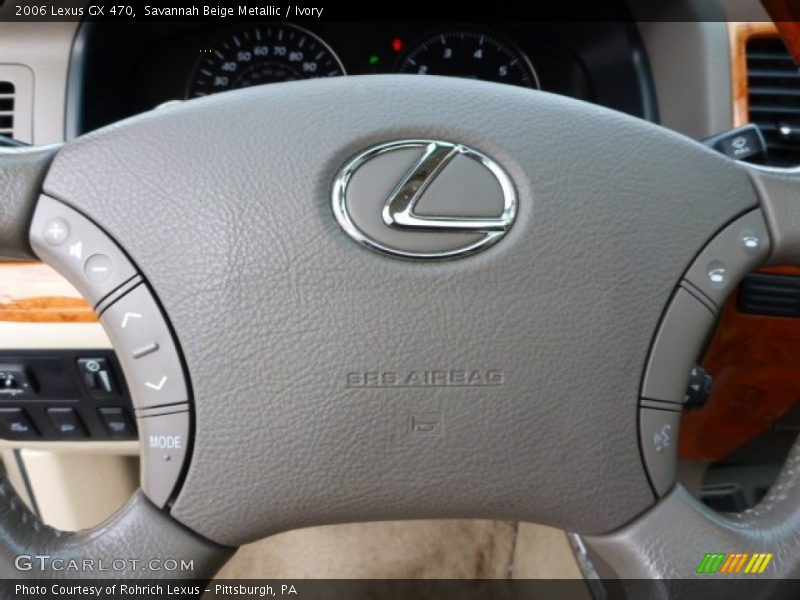 Savannah Beige Metallic / Ivory 2006 Lexus GX 470