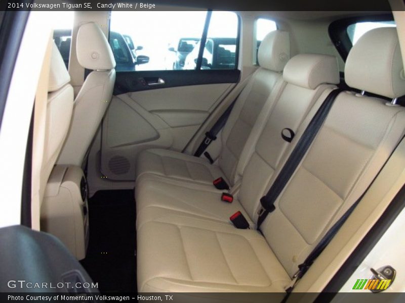 Candy White / Beige 2014 Volkswagen Tiguan SE