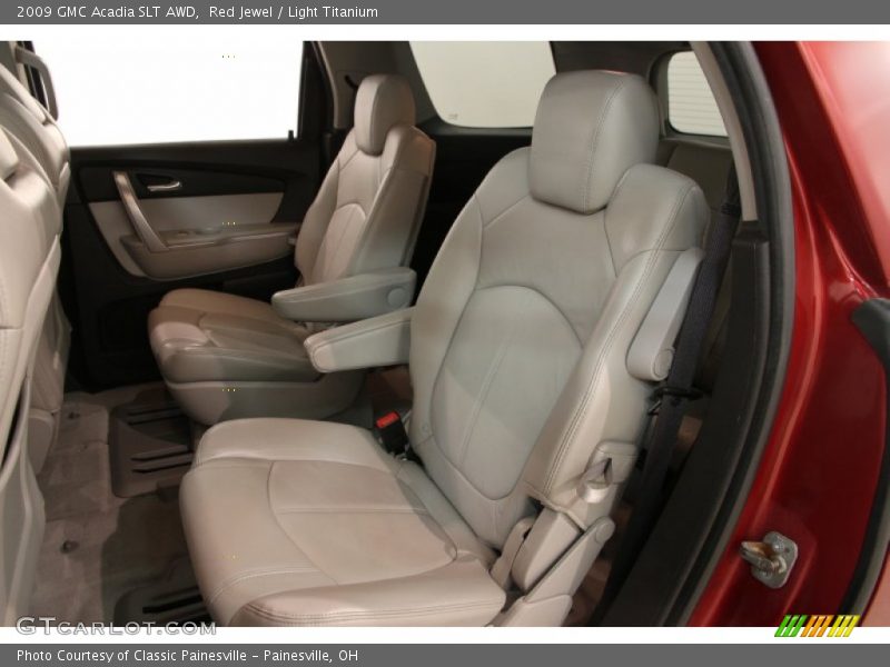 Red Jewel / Light Titanium 2009 GMC Acadia SLT AWD