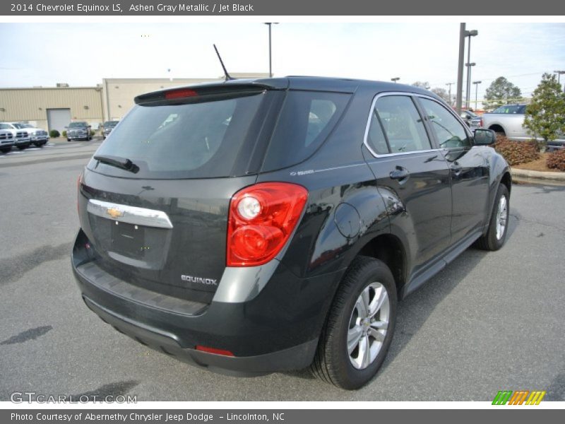 Ashen Gray Metallic / Jet Black 2014 Chevrolet Equinox LS