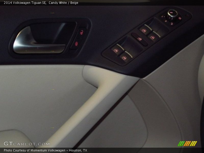 Candy White / Beige 2014 Volkswagen Tiguan SE