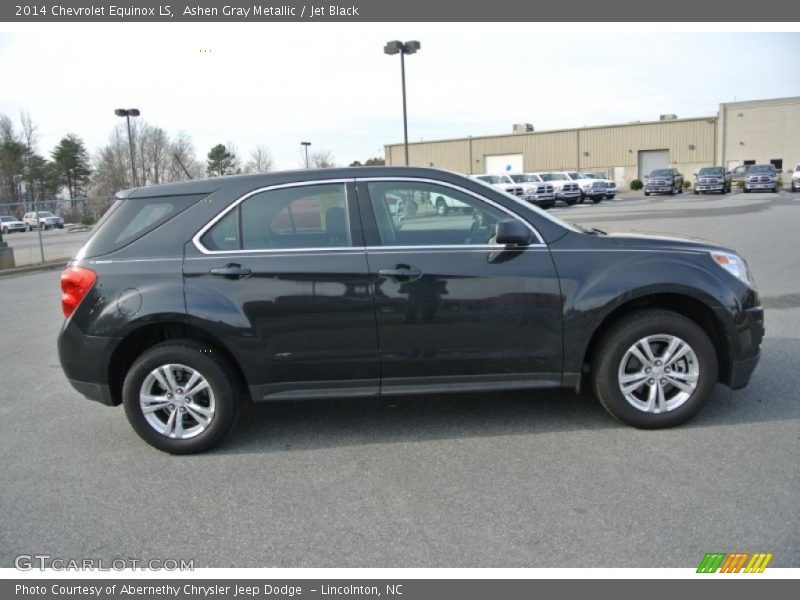 Ashen Gray Metallic / Jet Black 2014 Chevrolet Equinox LS
