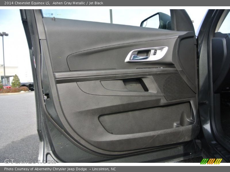 Ashen Gray Metallic / Jet Black 2014 Chevrolet Equinox LS