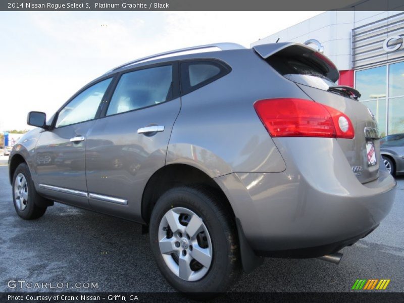 Platinum Graphite / Black 2014 Nissan Rogue Select S
