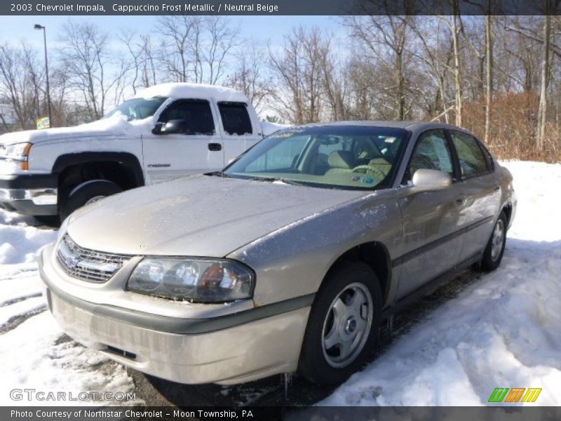 Cappuccino Frost Metallic / Neutral Beige 2003 Chevrolet Impala