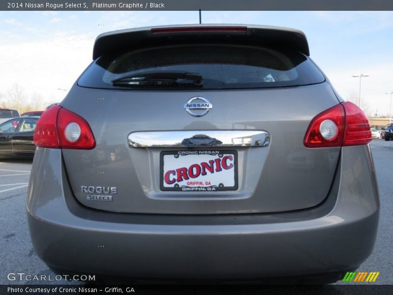 Platinum Graphite / Black 2014 Nissan Rogue Select S