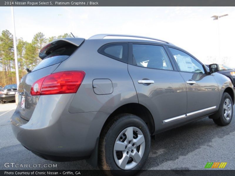 Platinum Graphite / Black 2014 Nissan Rogue Select S