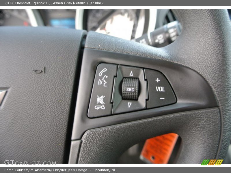 Ashen Gray Metallic / Jet Black 2014 Chevrolet Equinox LS