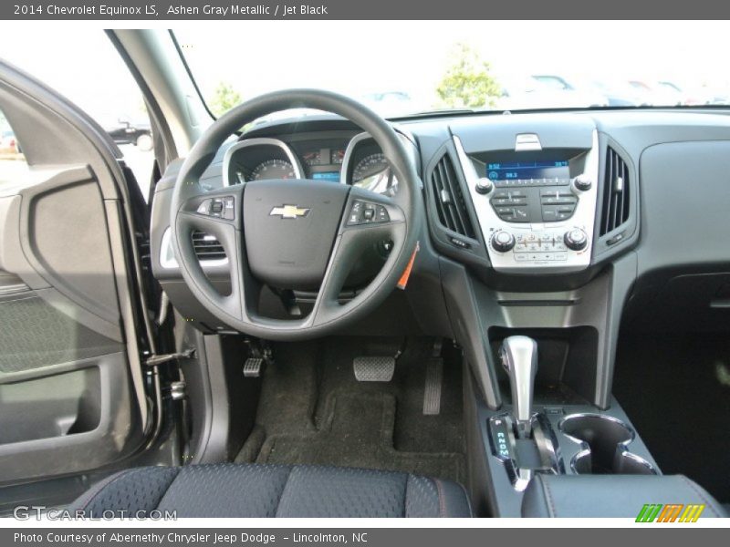 Ashen Gray Metallic / Jet Black 2014 Chevrolet Equinox LS