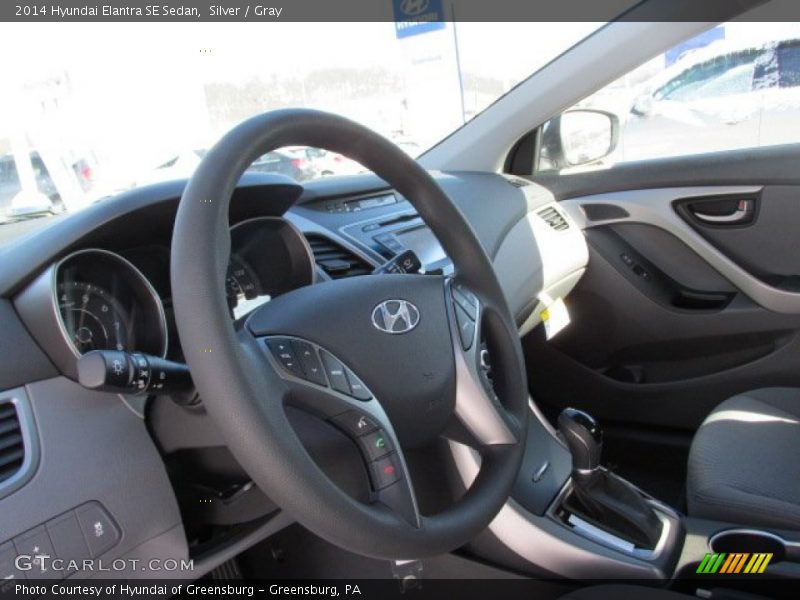 Silver / Gray 2014 Hyundai Elantra SE Sedan
