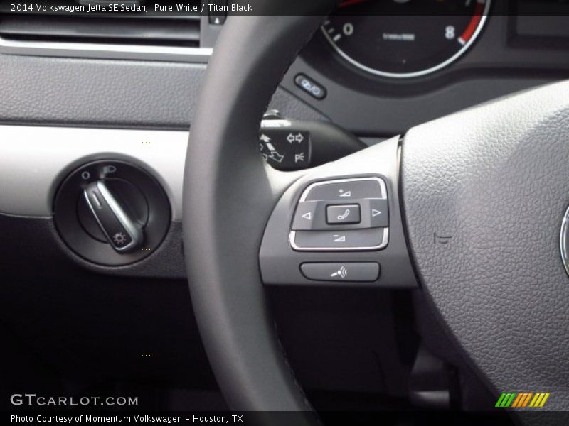 Pure White / Titan Black 2014 Volkswagen Jetta SE Sedan