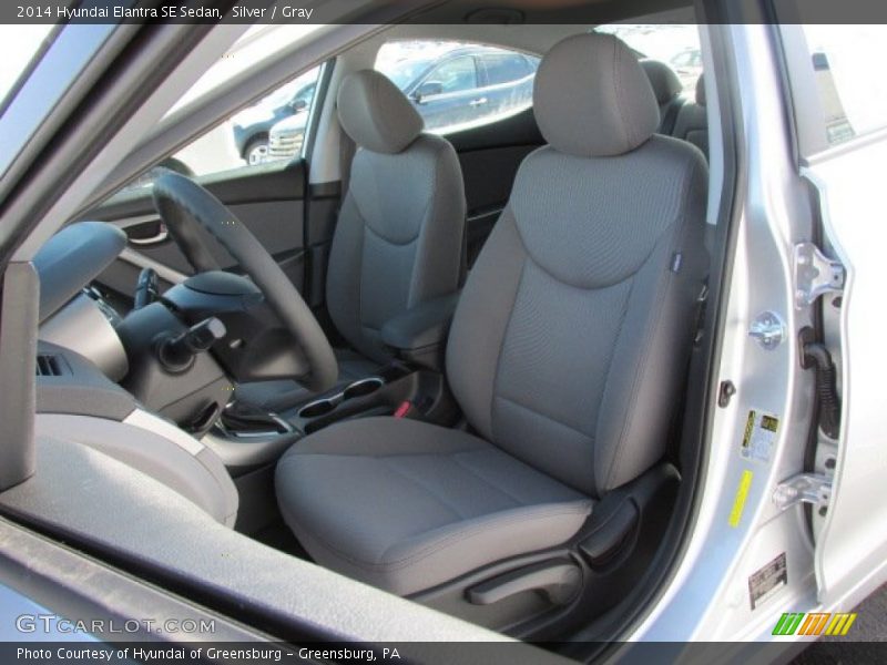 Silver / Gray 2014 Hyundai Elantra SE Sedan