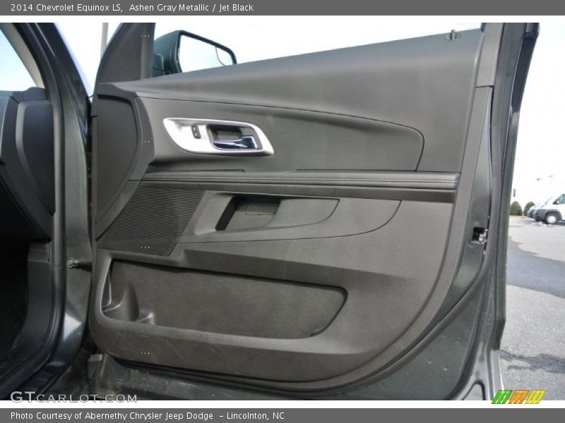 Ashen Gray Metallic / Jet Black 2014 Chevrolet Equinox LS