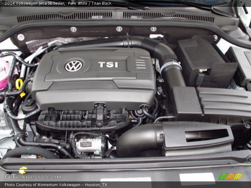Pure White / Titan Black 2014 Volkswagen Jetta SE Sedan