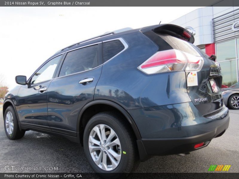 Graphite Blue / Charcoal 2014 Nissan Rogue SV