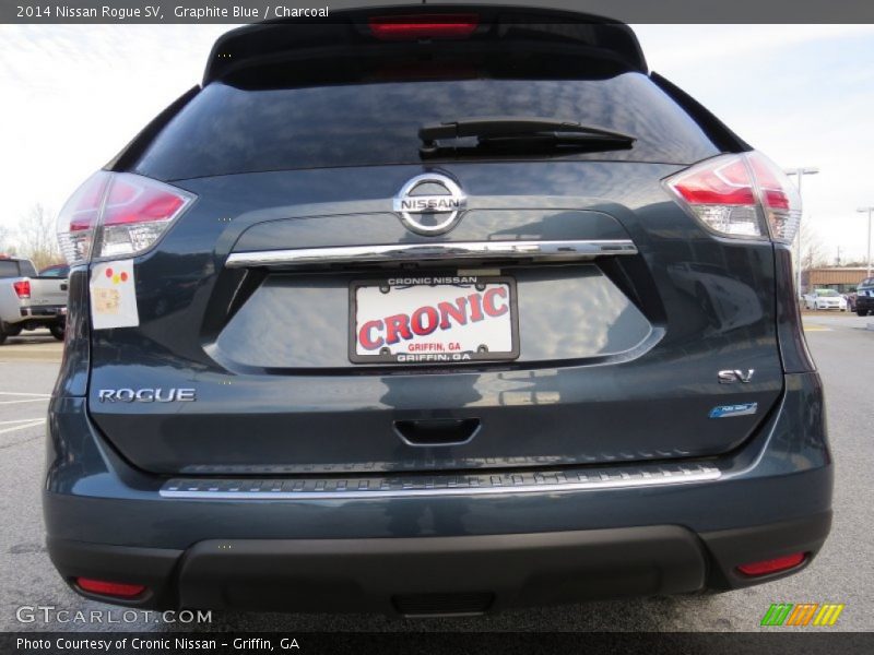 Graphite Blue / Charcoal 2014 Nissan Rogue SV