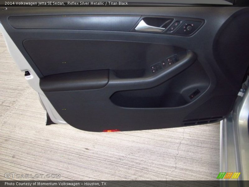 Reflex Silver Metallic / Titan Black 2014 Volkswagen Jetta SE Sedan